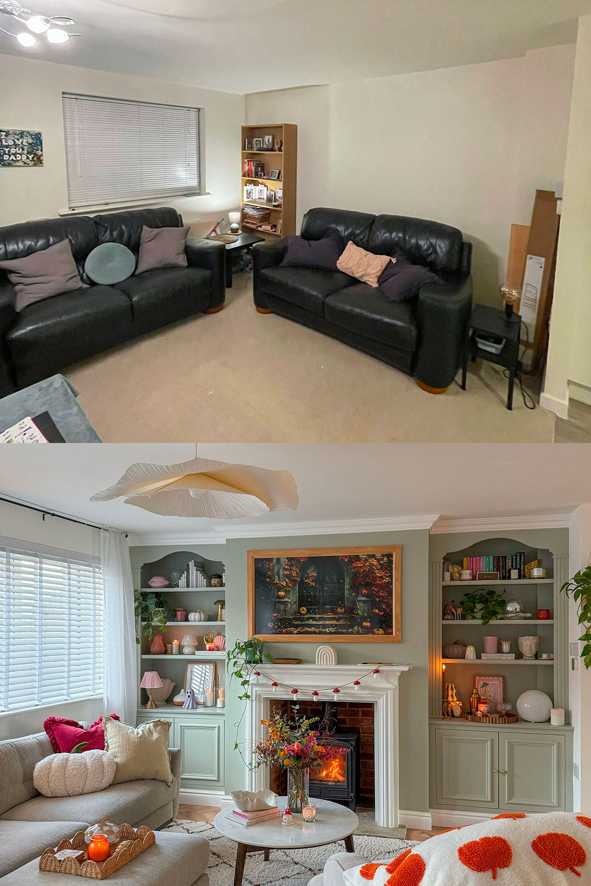 Transforming Our New Build Living Room.